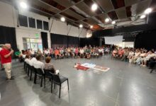 Lanzamiento de la campaña regional "Remar contra la corriente por el agua y la vida".